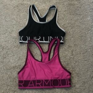 Set of 2 Girls Under Armor Sports bras